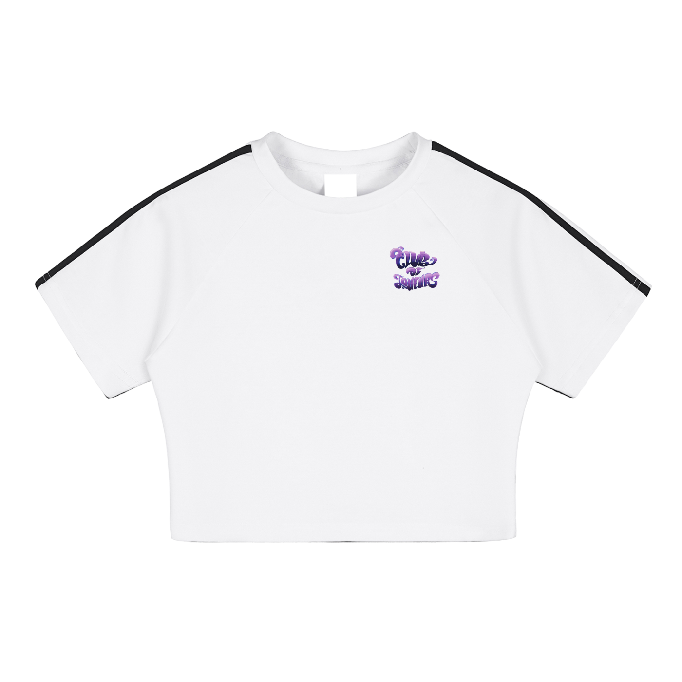 Not Just A Girl Crop (Purple)
