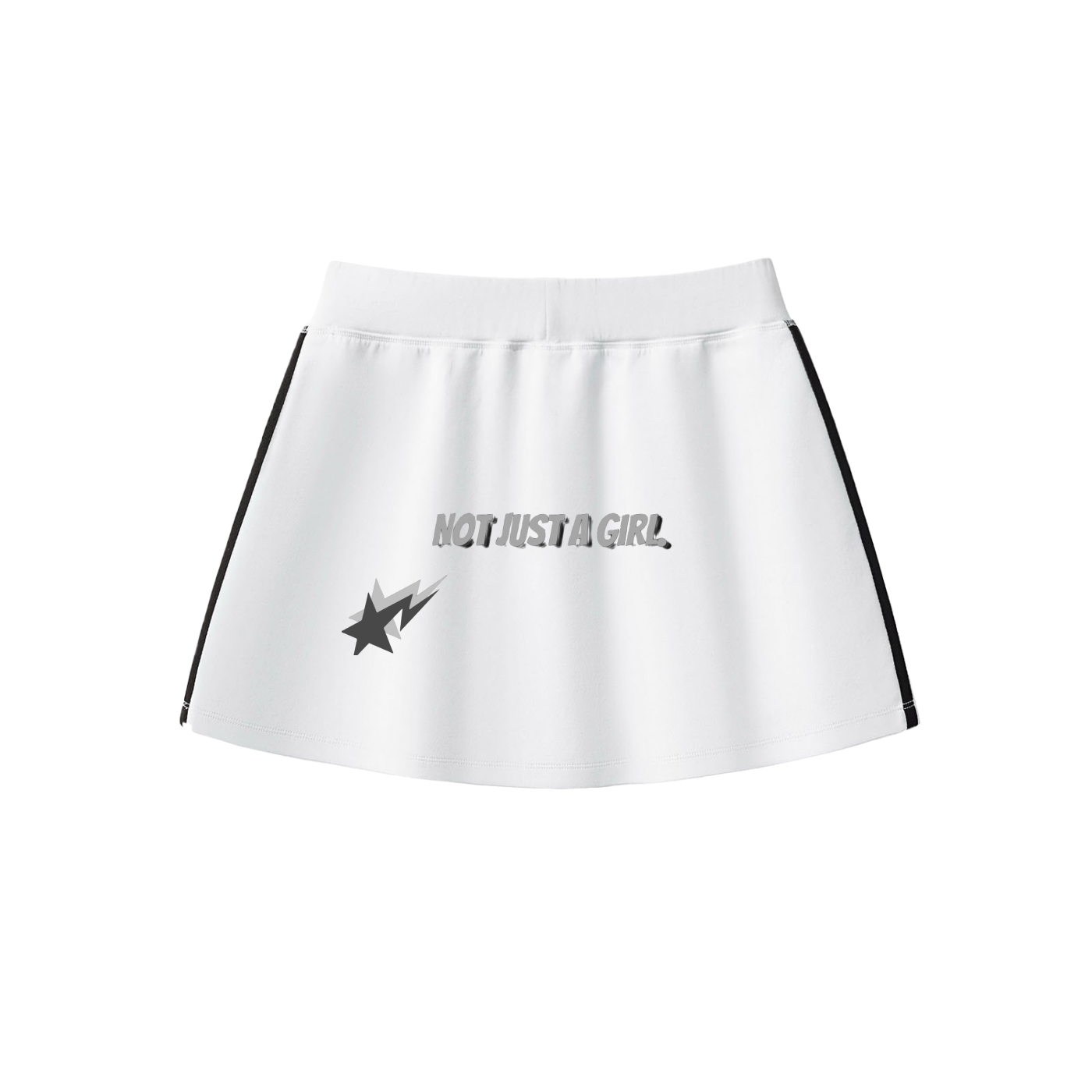 Not Just A Girl Skirt (Midnight)