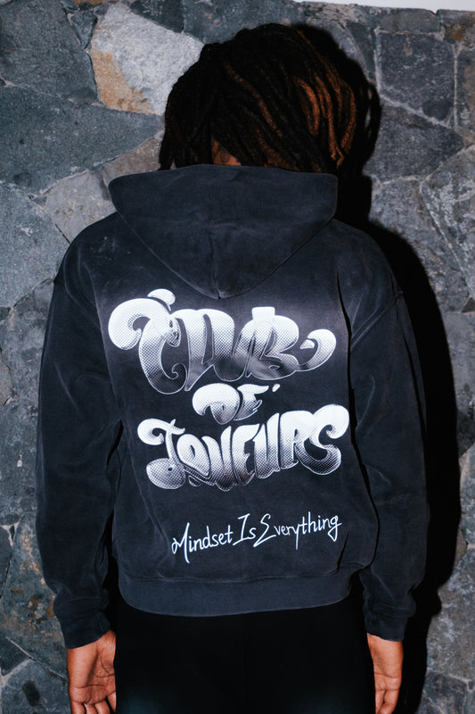 Midnight Fade Boxy Hoodie