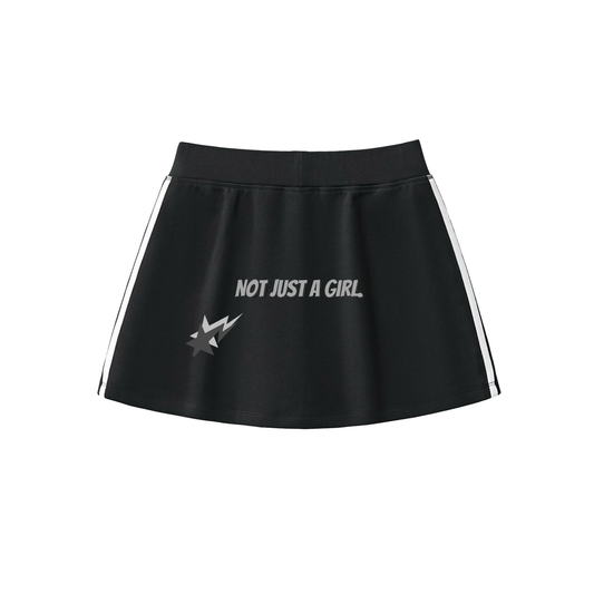 Not Just A Girl Skirt (Midnight)