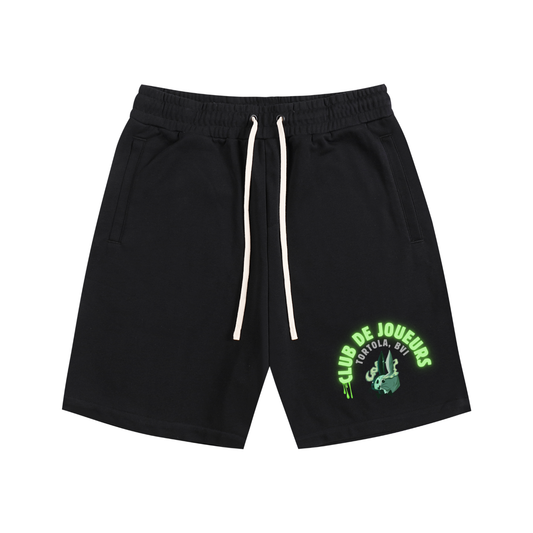 Guided by Faith, Driven by Will - Green Shorts