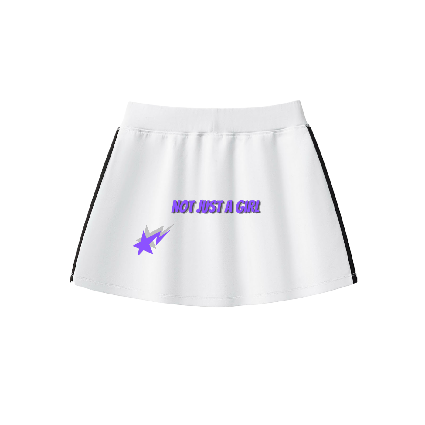 Not Just A Girl Skirt (Purple)