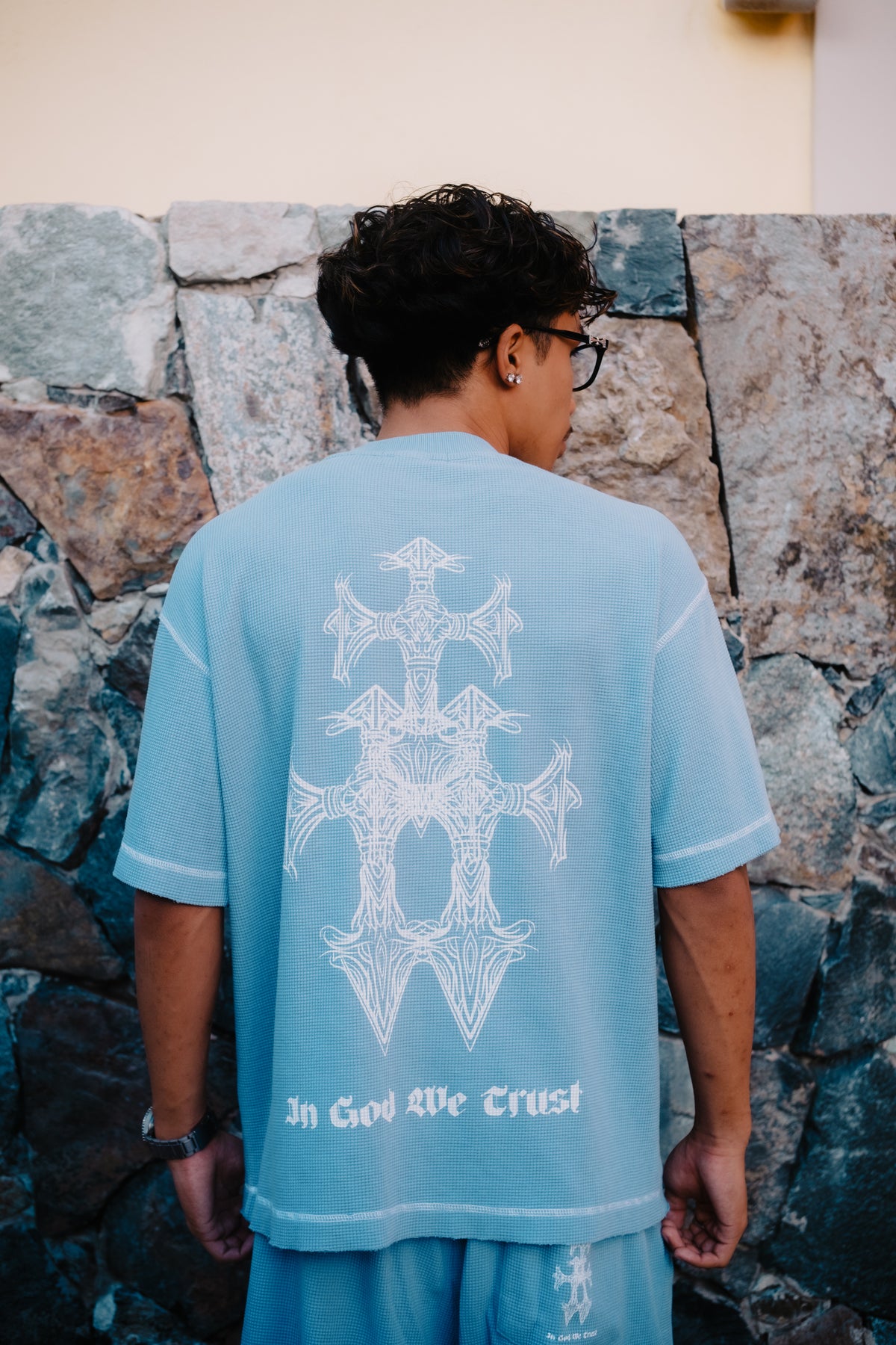 In God We Trust Waffle Shirt