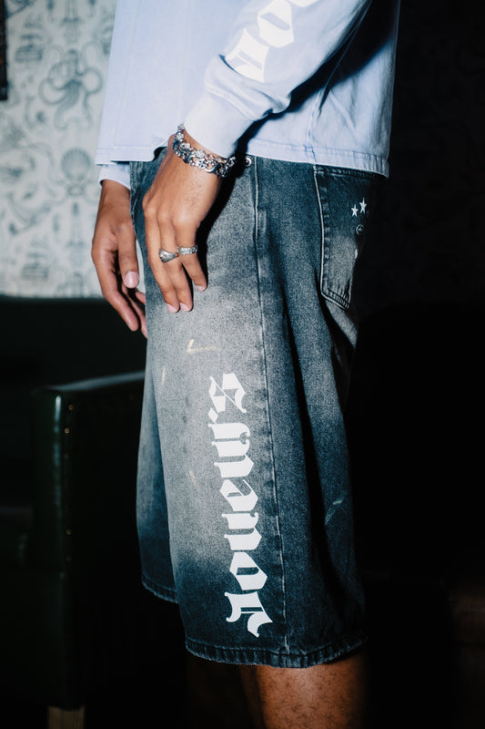 Joueurs Denim Shorts
