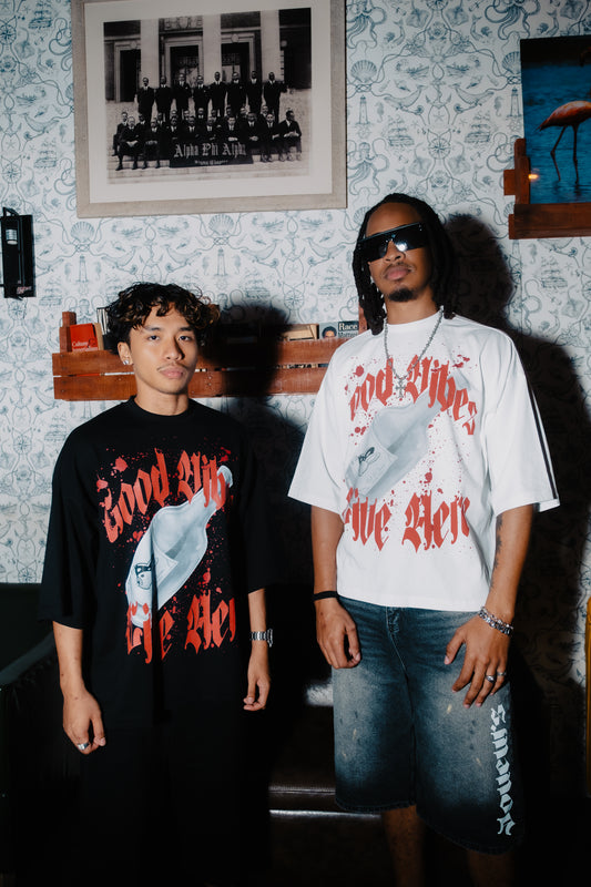 Good Vibes Live Here Tee