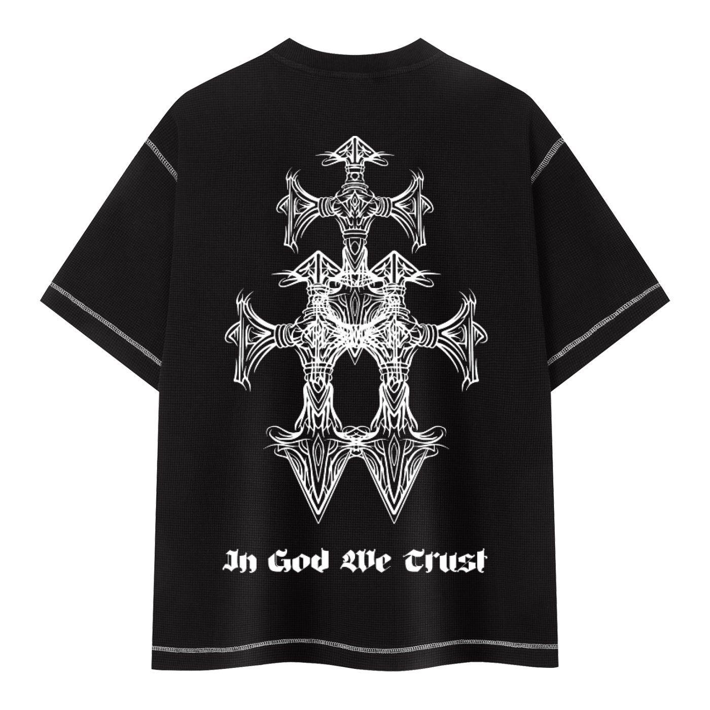 In God We Trust Waffle Shirt