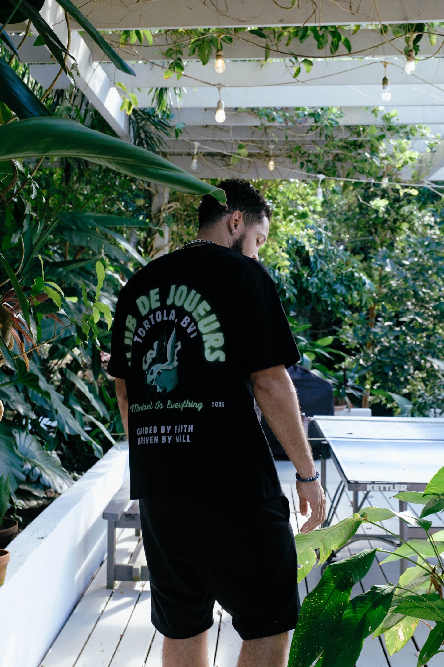 Guided by Faith, Driven by Will  - Green Tee