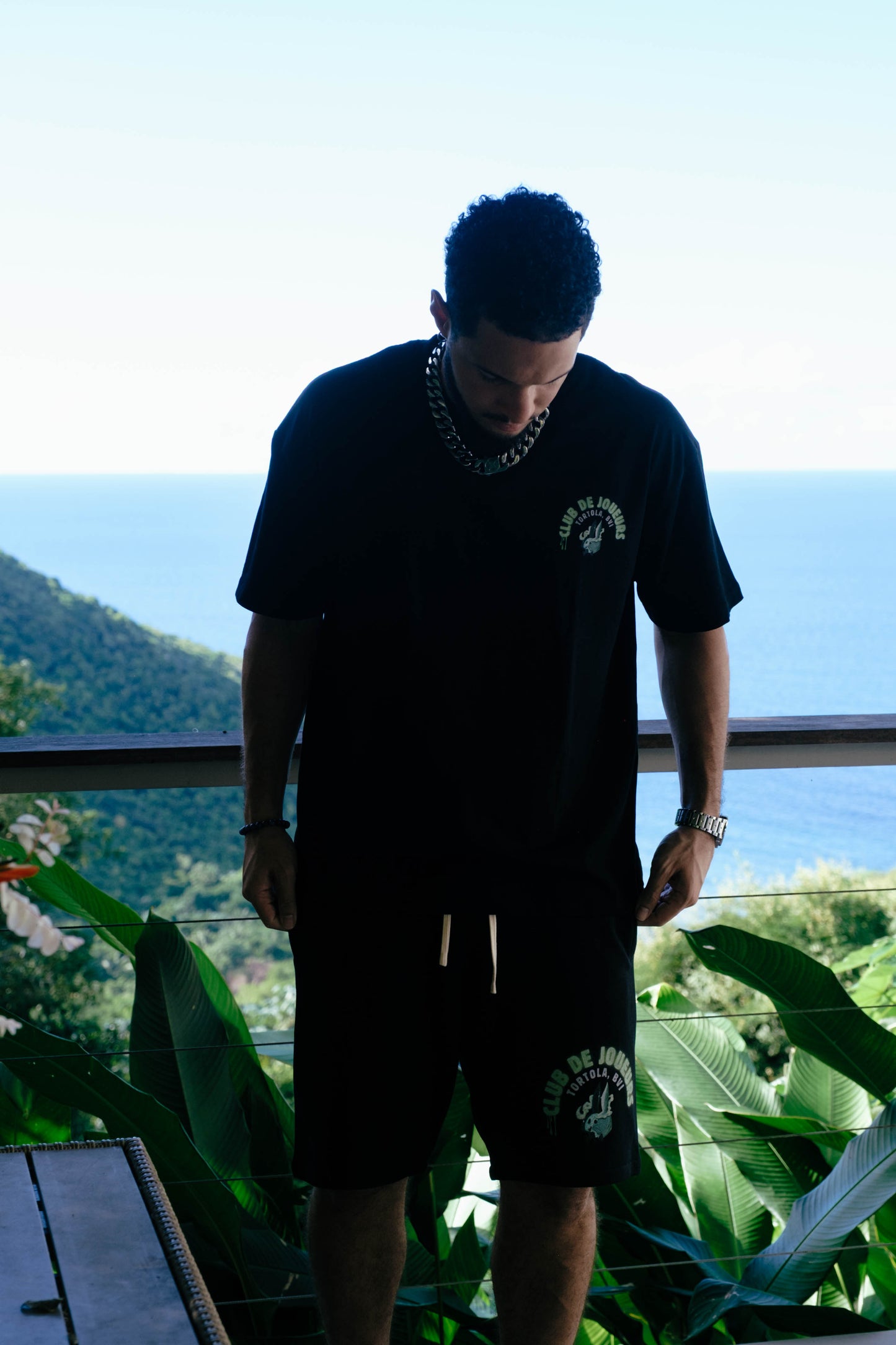 Guided by Faith, Driven by Will - Green Shorts