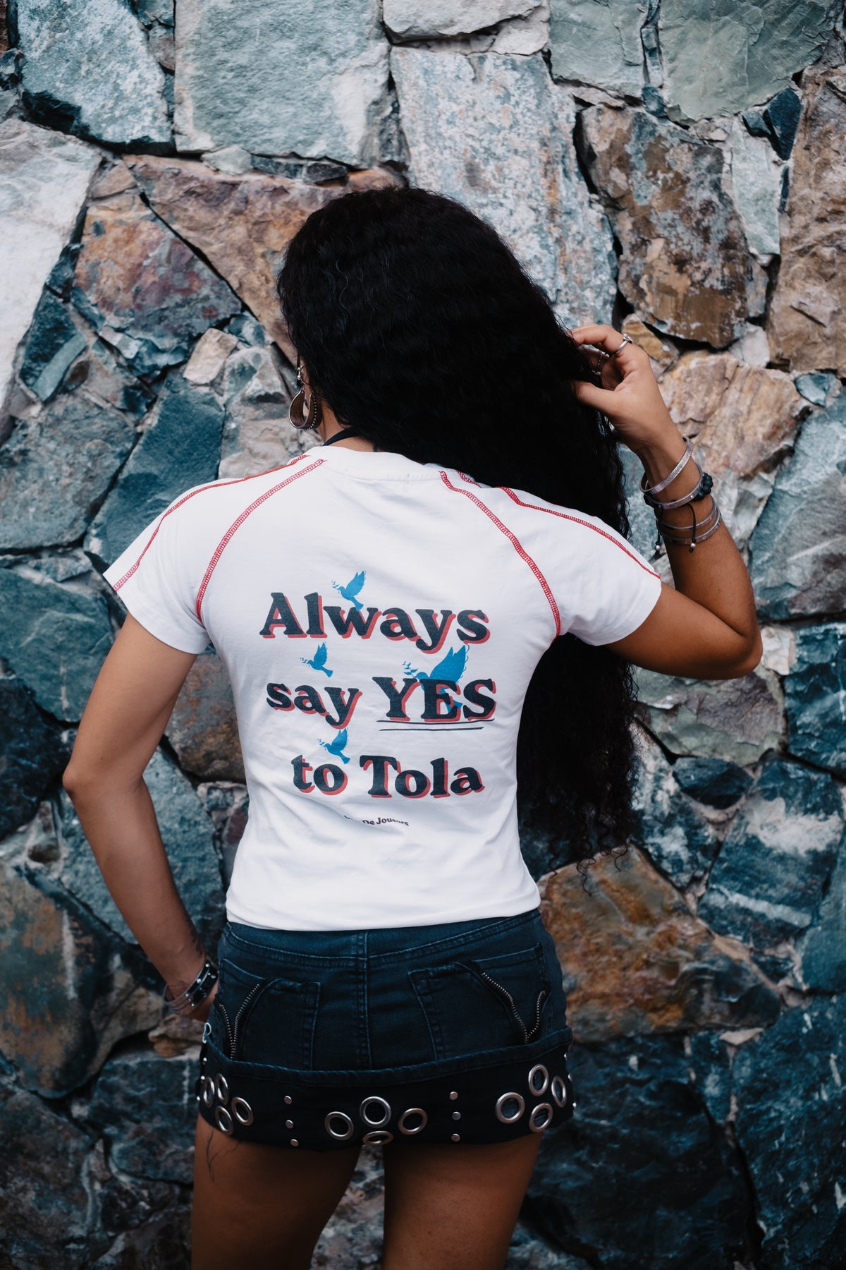 I <3 Tola Raglan Tee