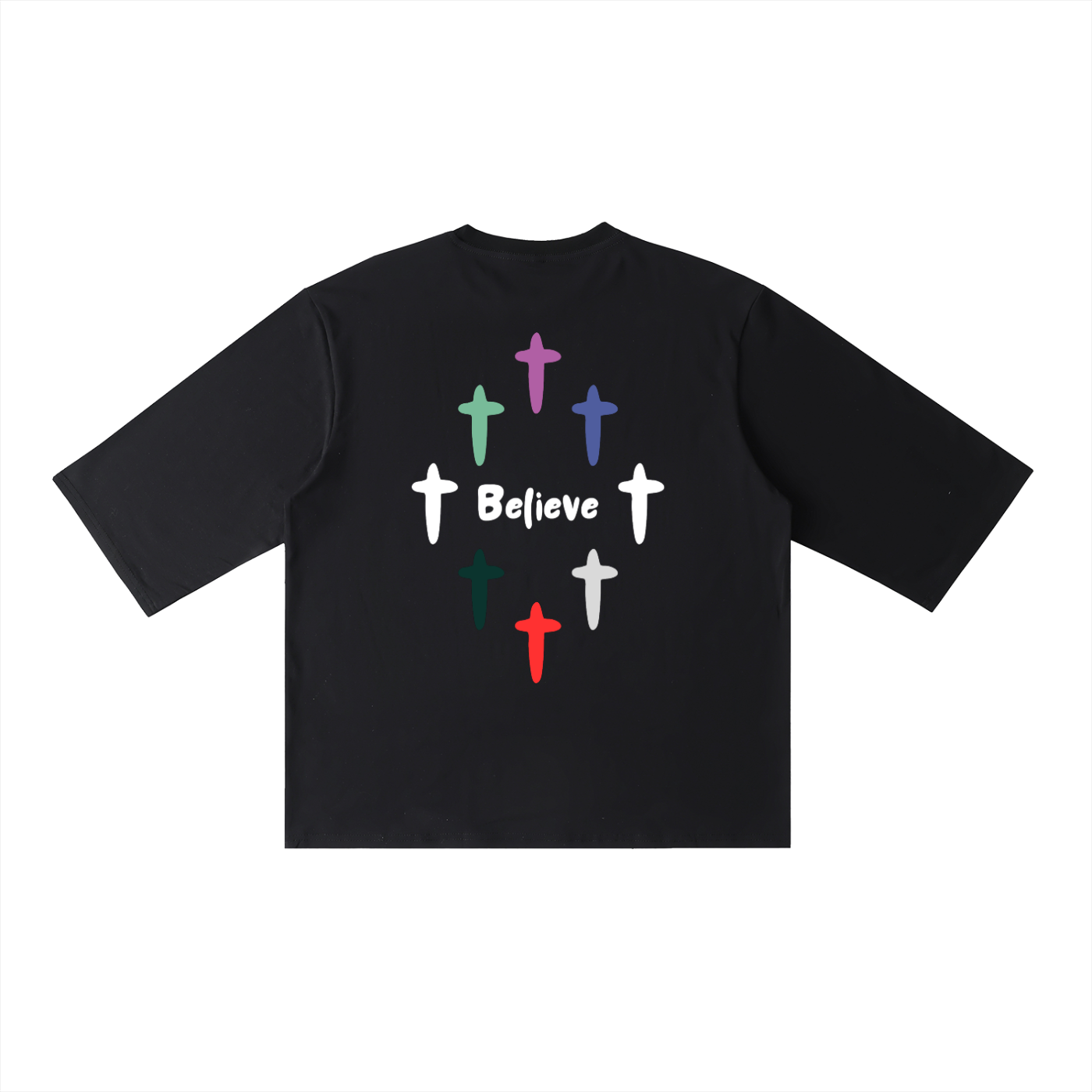 Believe Half Sleeve Tee