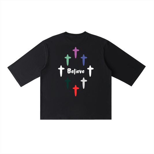 Believe Half Sleeve Tee