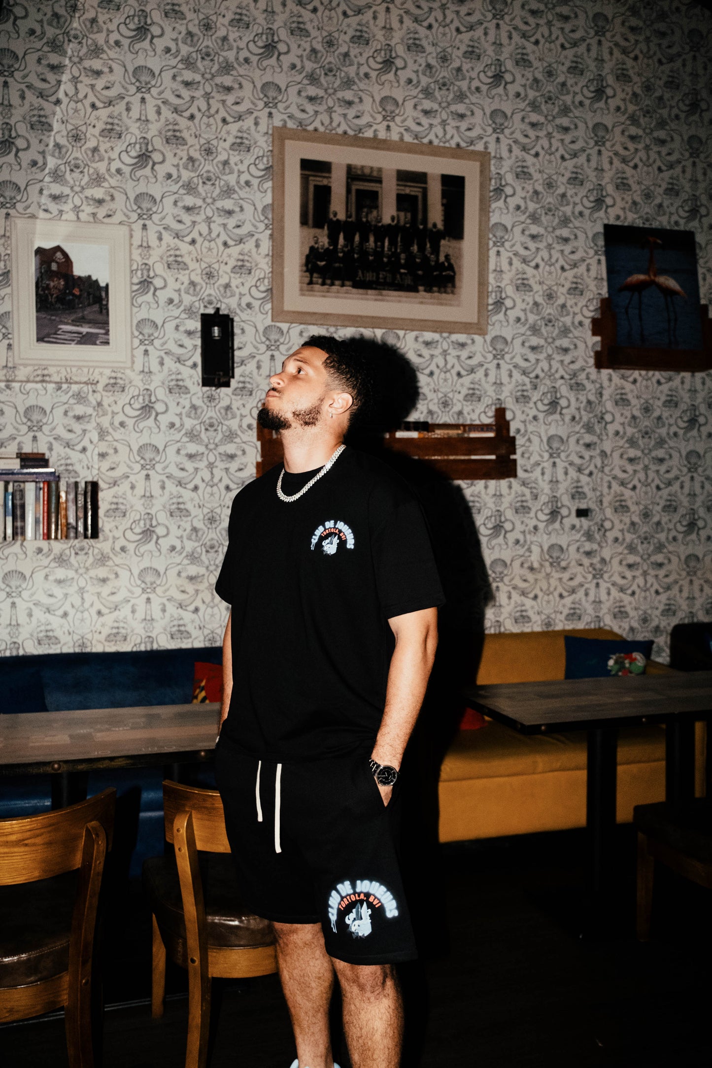 Guided by Faith, Driven by Will - Blue Shorts