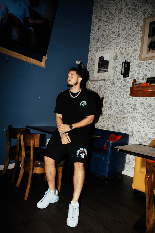 Guided by Faith, Driven by Will - Blue Tee