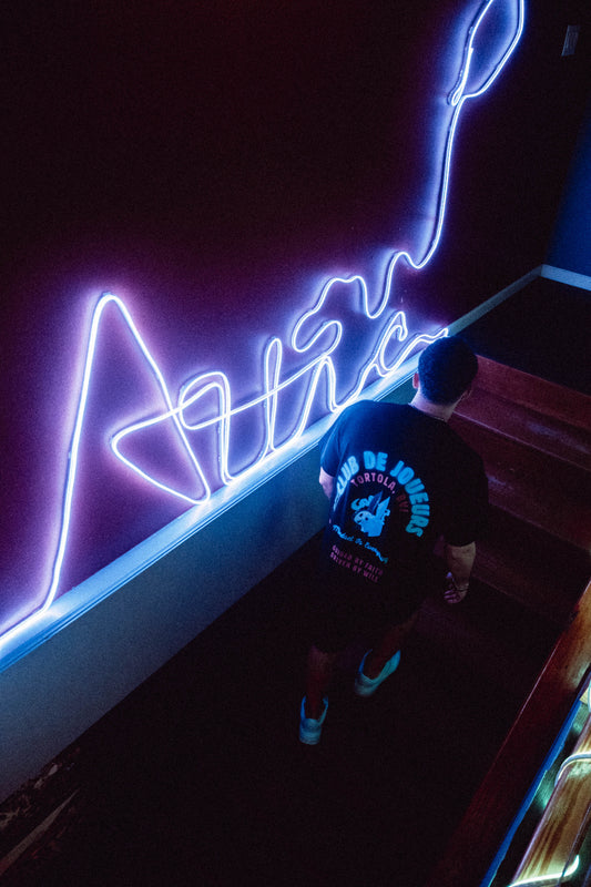 Guided by Faith, Driven by Will - Blue Tee