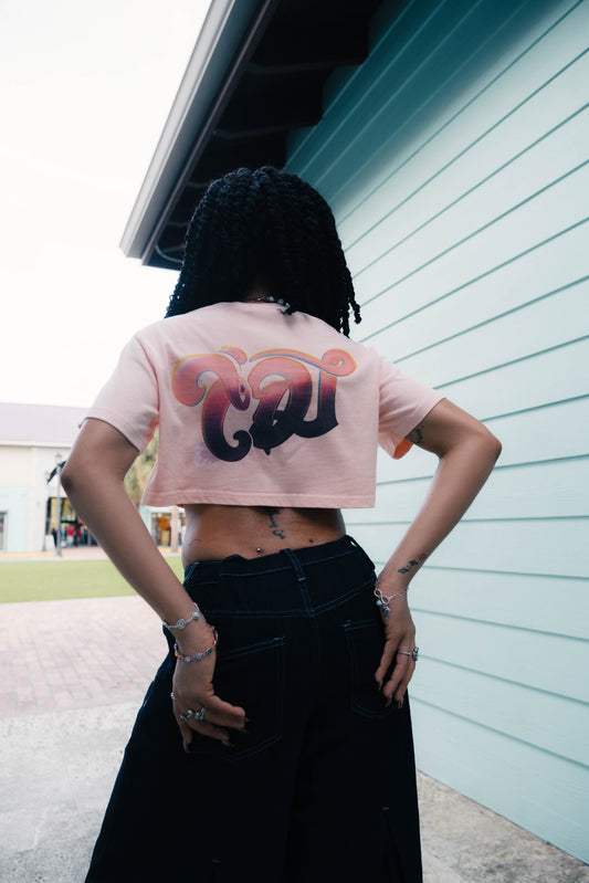 CDJ Crop Tee