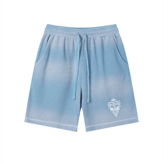 In God We Trust Waffle Shorts