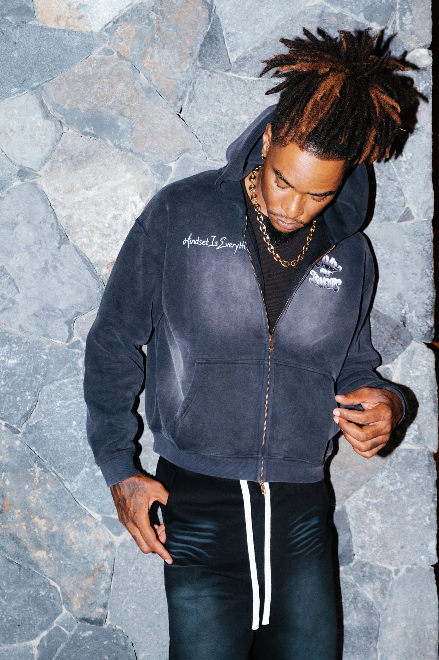 Midnight Fade Boxy Hoodie