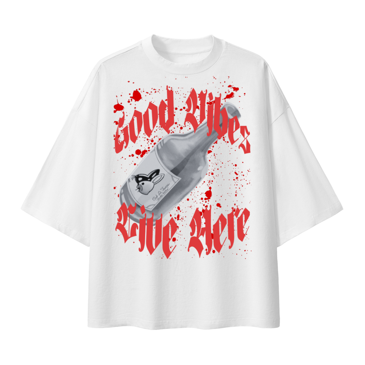 Good Vibes Live Here Tee