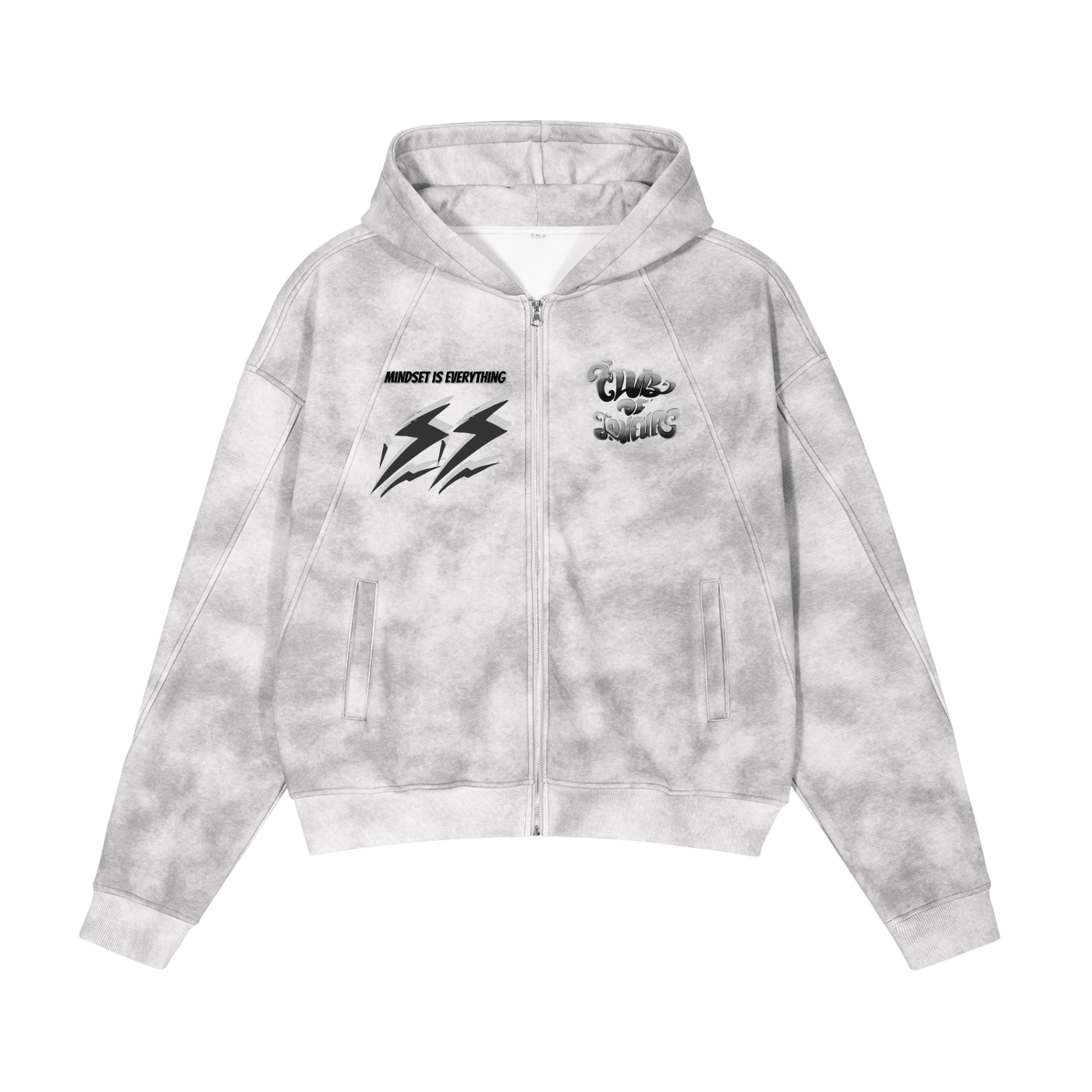 Avalanche Boxy Zip-up Hoodie