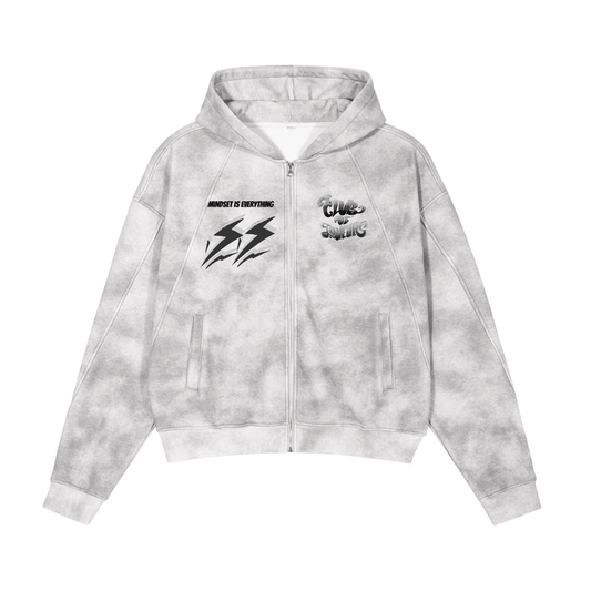 Avalanche Boxy Zip-up Hoodie