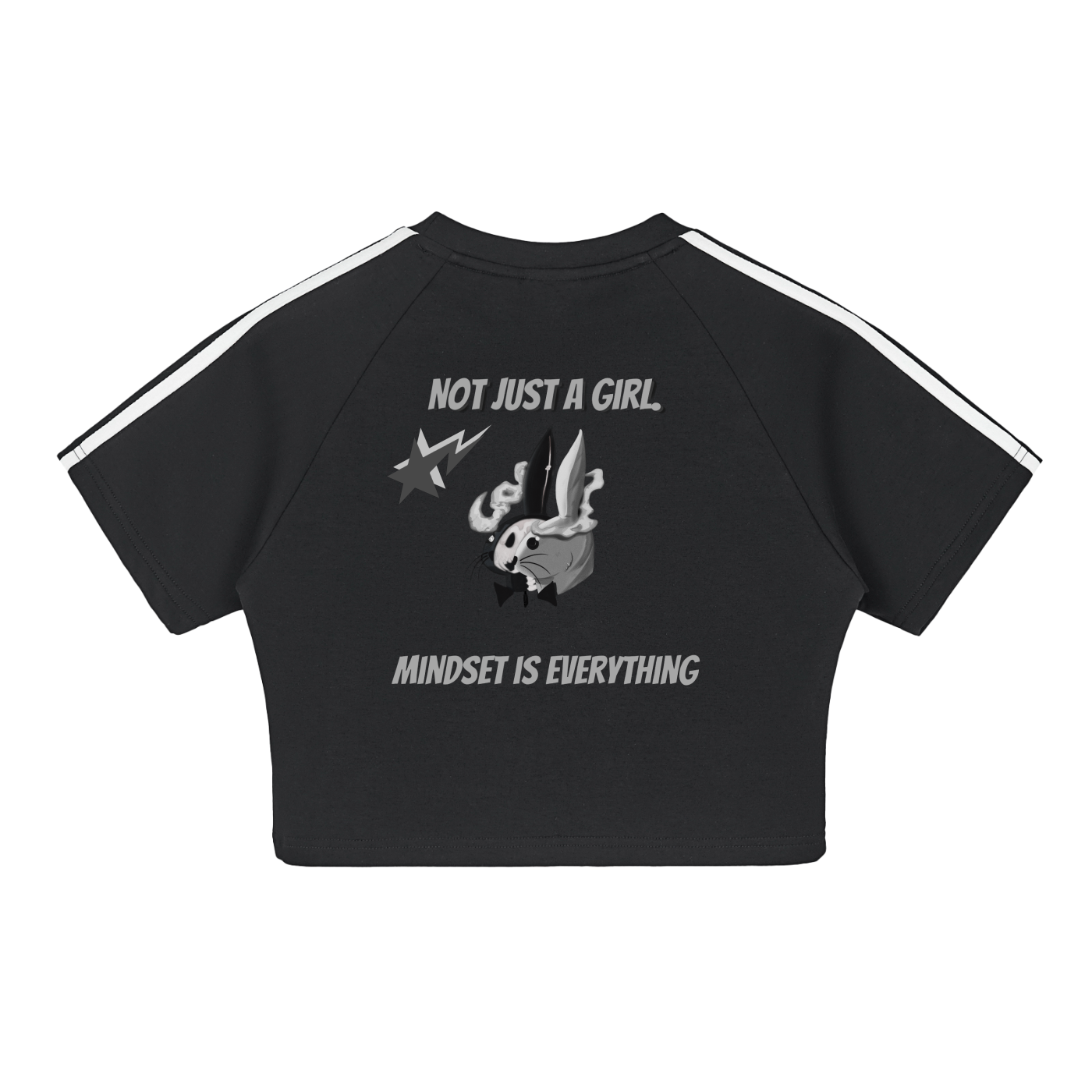 Not Just A Girl Crop (Midnight)